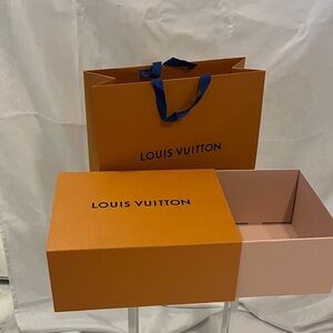 Louis Vuitton Orange and Pink Gift Set
